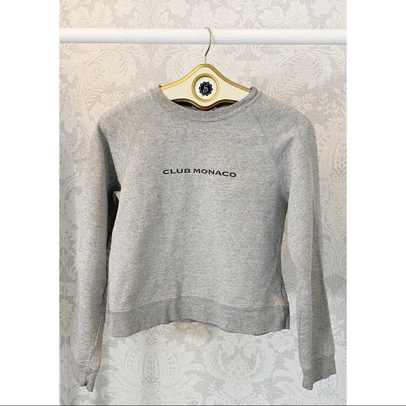 Club Monaco Vintage Grey Crewneck